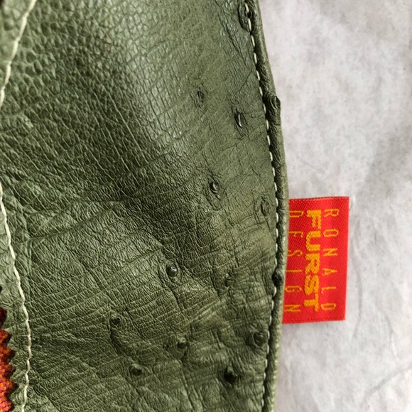 Ronald Furst fabric/leather handbag - Picture 5 of 9